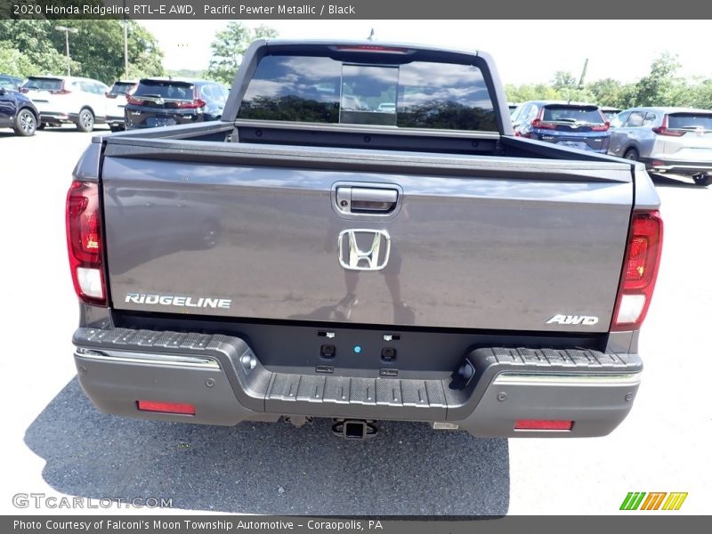 Pacific Pewter Metallic / Black 2020 Honda Ridgeline RTL-E AWD