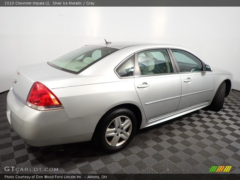 Silver Ice Metallic / Gray 2010 Chevrolet Impala LS