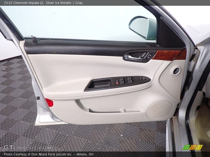 Silver Ice Metallic / Gray 2010 Chevrolet Impala LS