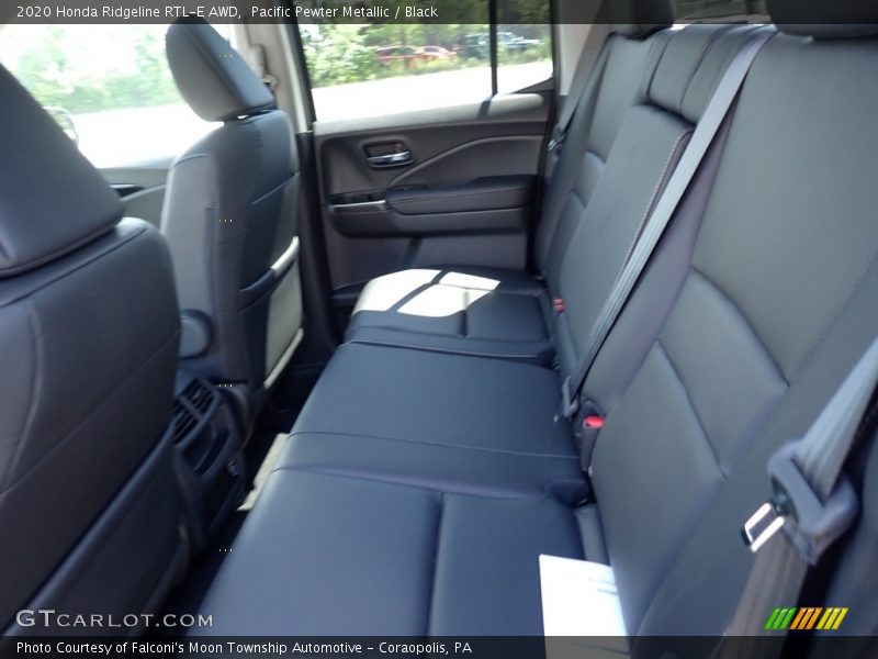Pacific Pewter Metallic / Black 2020 Honda Ridgeline RTL-E AWD