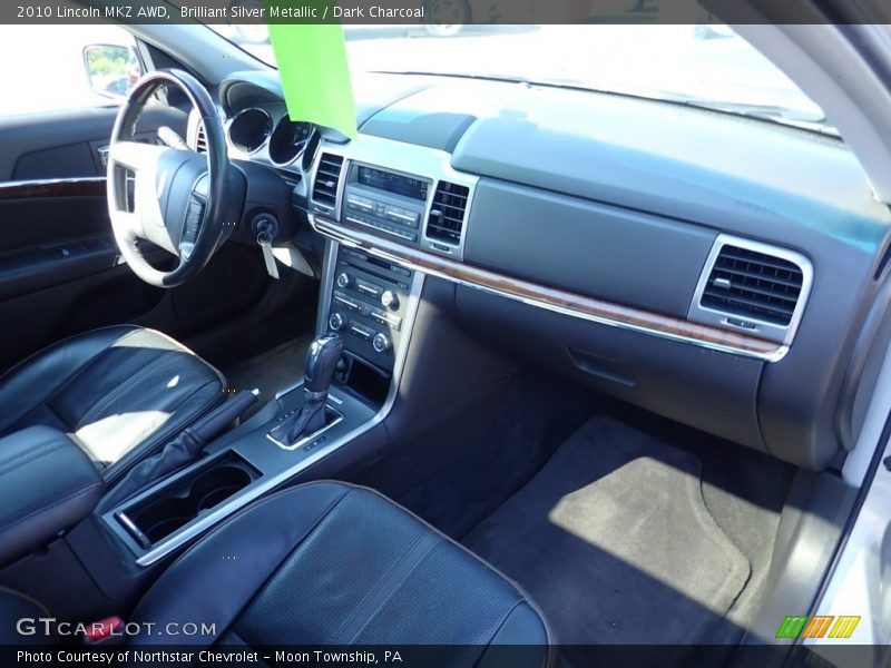 Brilliant Silver Metallic / Dark Charcoal 2010 Lincoln MKZ AWD