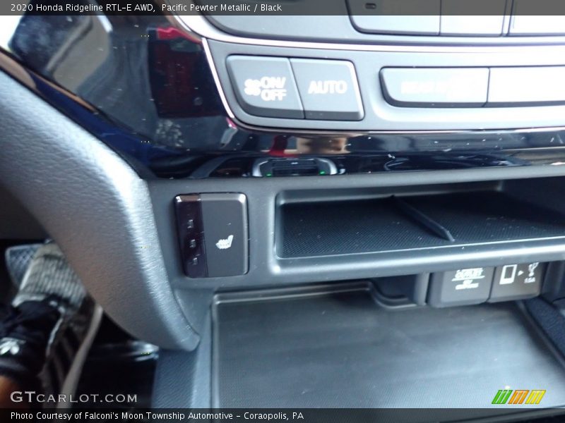 Pacific Pewter Metallic / Black 2020 Honda Ridgeline RTL-E AWD
