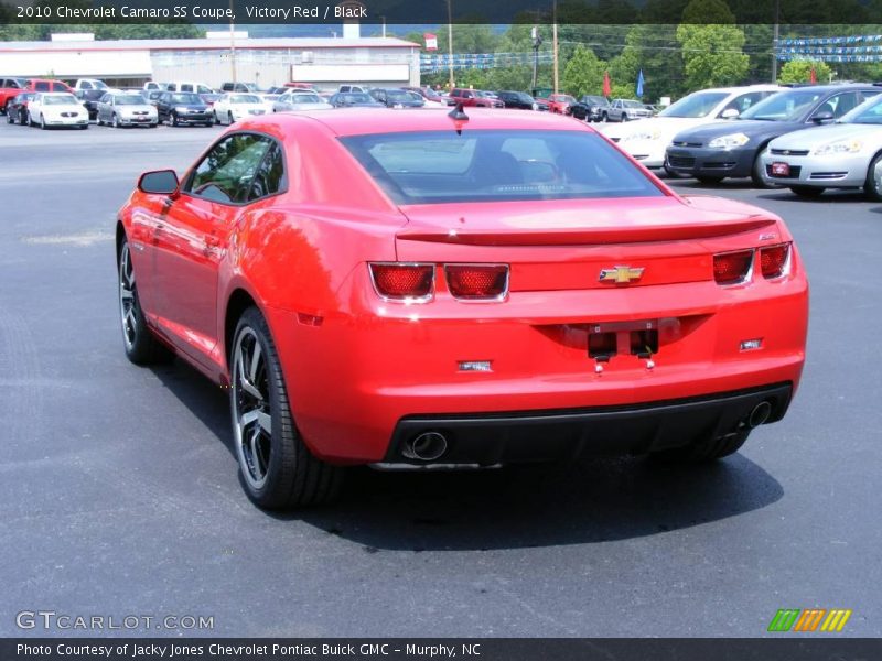 Victory Red / Black 2010 Chevrolet Camaro SS Coupe