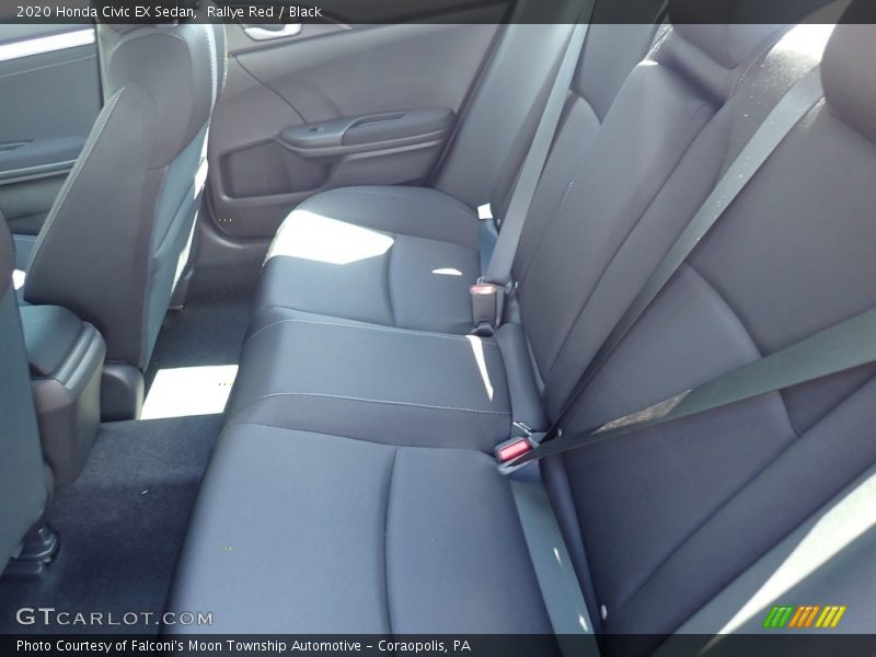 Rallye Red / Black 2020 Honda Civic EX Sedan