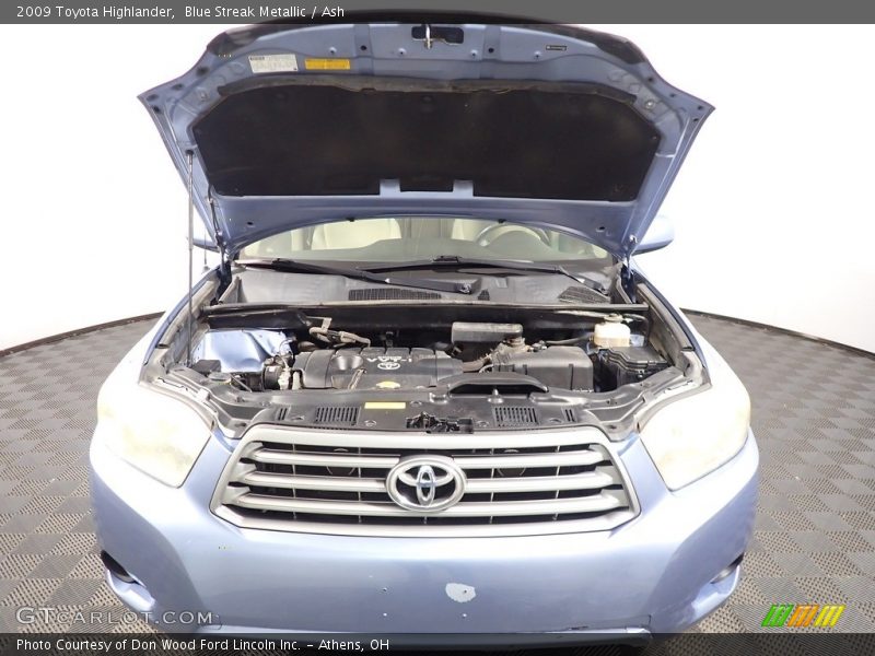 Blue Streak Metallic / Ash 2009 Toyota Highlander