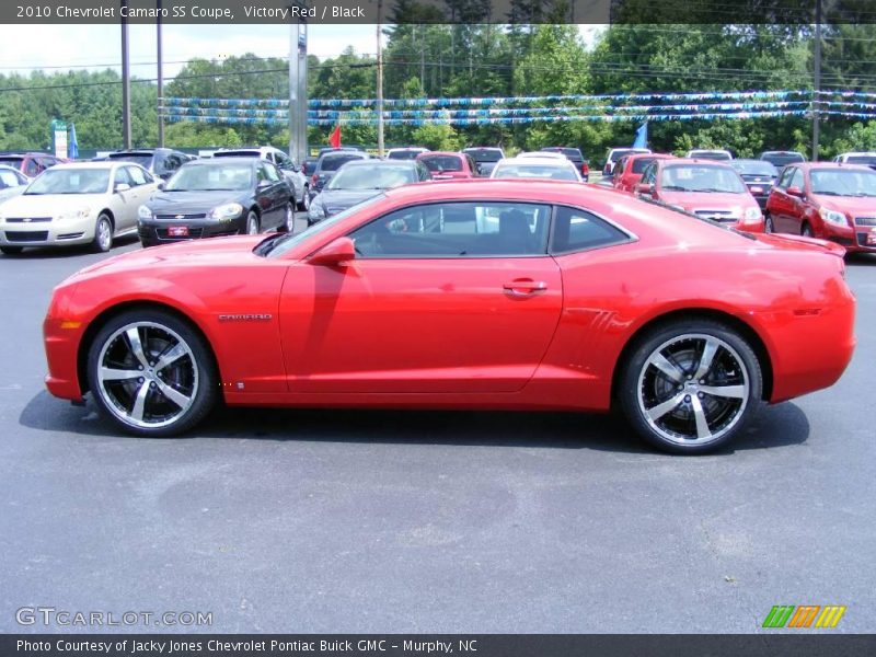 Victory Red / Black 2010 Chevrolet Camaro SS Coupe
