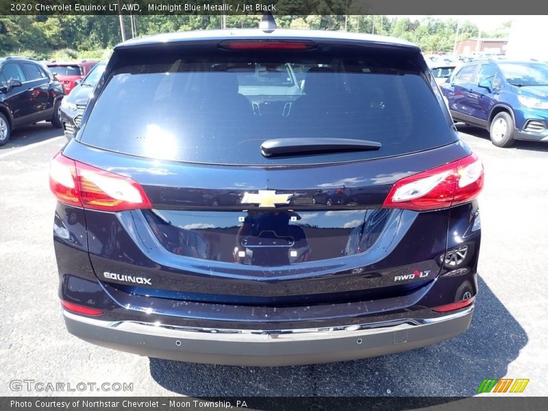Midnight Blue Metallic / Jet Black 2020 Chevrolet Equinox LT AWD