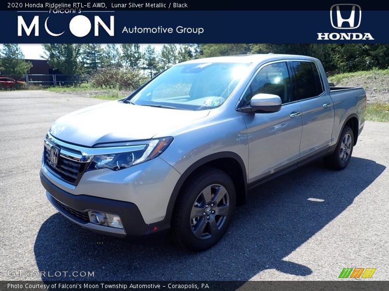 Lunar Silver Metallic / Black 2020 Honda Ridgeline RTL-E AWD