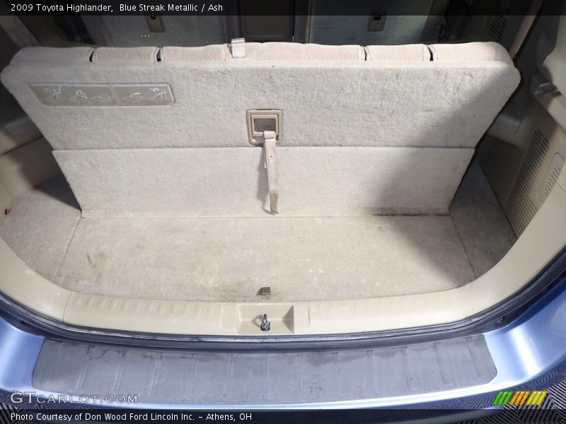 Blue Streak Metallic / Ash 2009 Toyota Highlander
