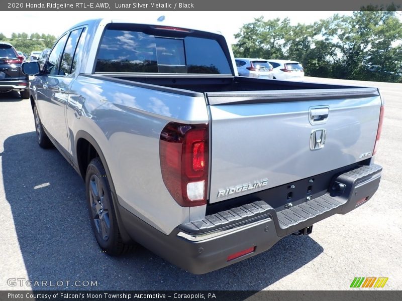 Lunar Silver Metallic / Black 2020 Honda Ridgeline RTL-E AWD