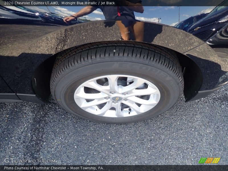 Midnight Blue Metallic / Jet Black 2020 Chevrolet Equinox LT AWD
