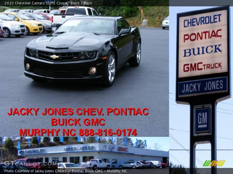 Black / Black 2010 Chevrolet Camaro SS/RS Coupe