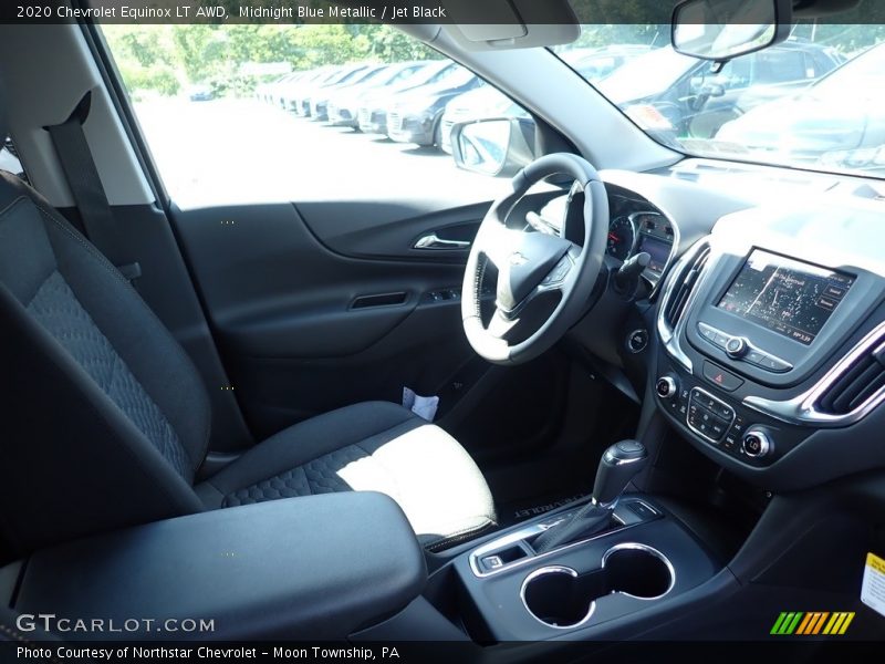 Midnight Blue Metallic / Jet Black 2020 Chevrolet Equinox LT AWD