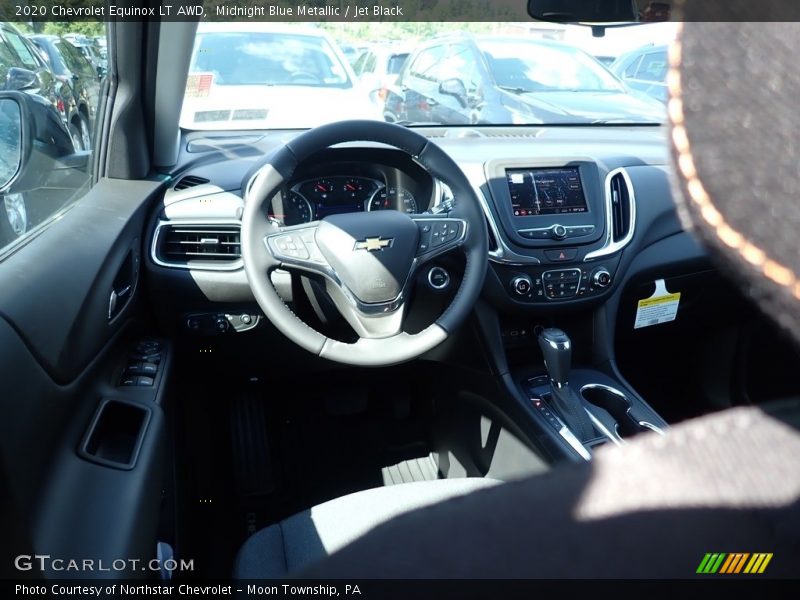 Midnight Blue Metallic / Jet Black 2020 Chevrolet Equinox LT AWD