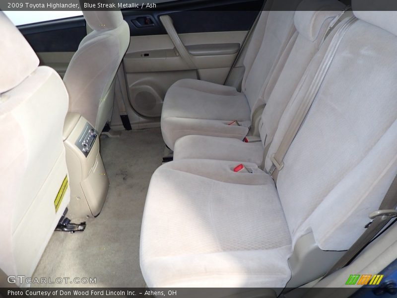 Blue Streak Metallic / Ash 2009 Toyota Highlander