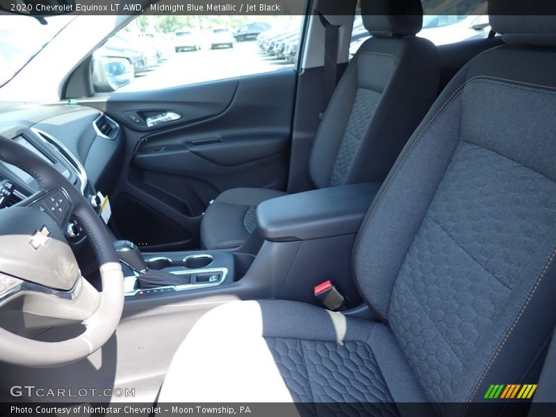 Midnight Blue Metallic / Jet Black 2020 Chevrolet Equinox LT AWD
