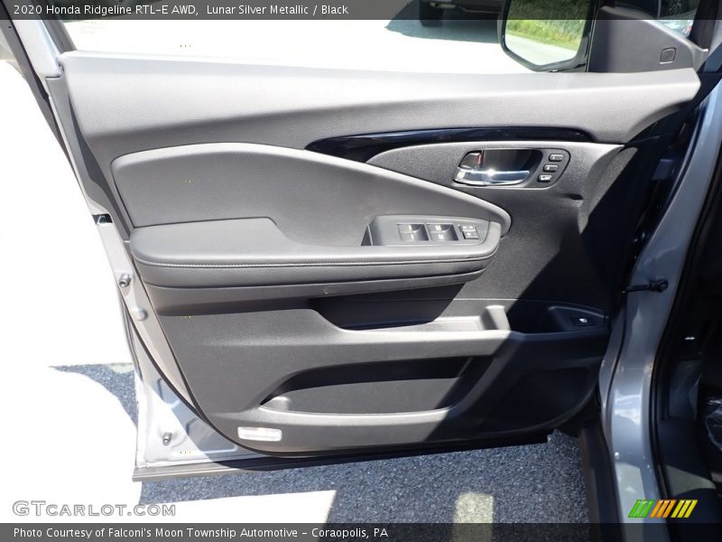 Lunar Silver Metallic / Black 2020 Honda Ridgeline RTL-E AWD