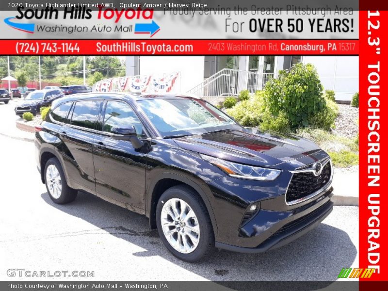 Opulent Amber / Harvest Beige 2020 Toyota Highlander Limited AWD