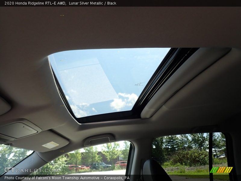 Lunar Silver Metallic / Black 2020 Honda Ridgeline RTL-E AWD