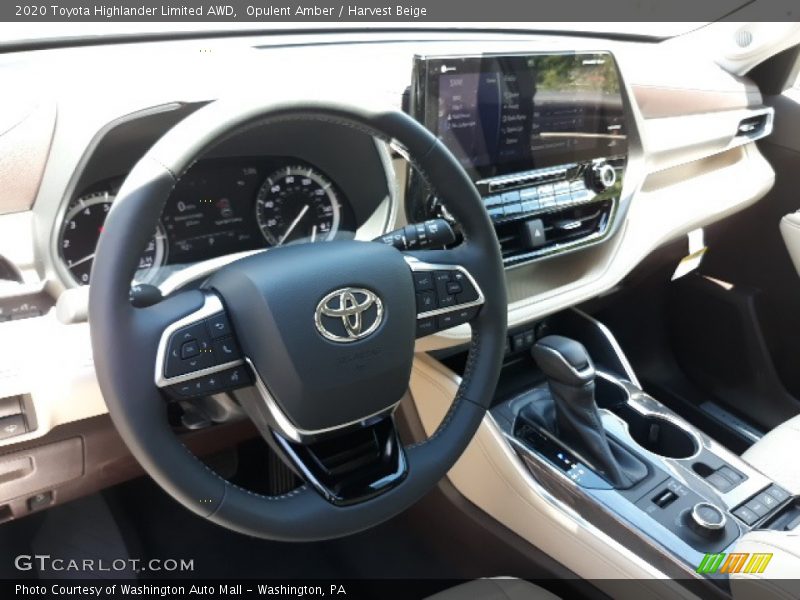 Opulent Amber / Harvest Beige 2020 Toyota Highlander Limited AWD