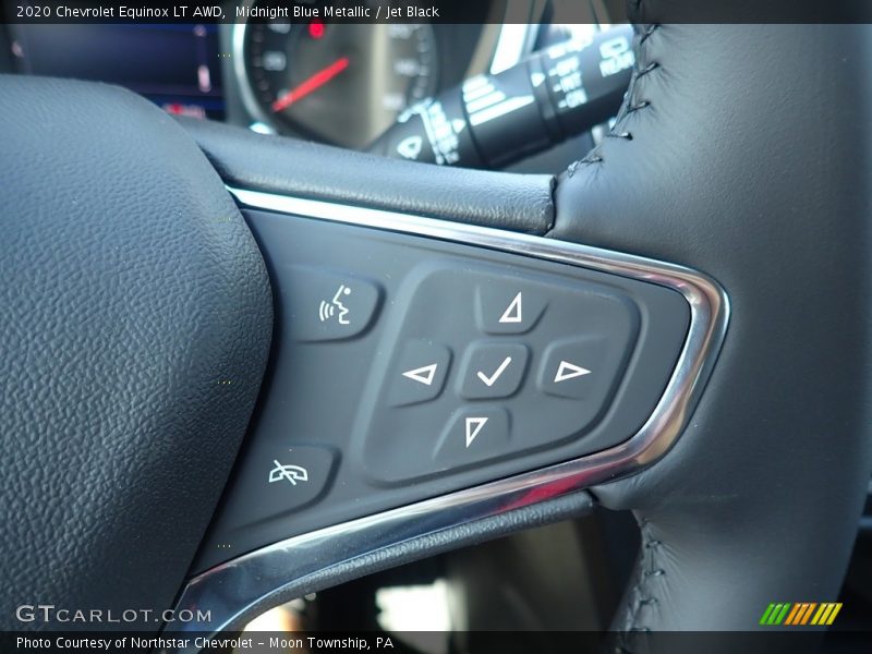 Midnight Blue Metallic / Jet Black 2020 Chevrolet Equinox LT AWD