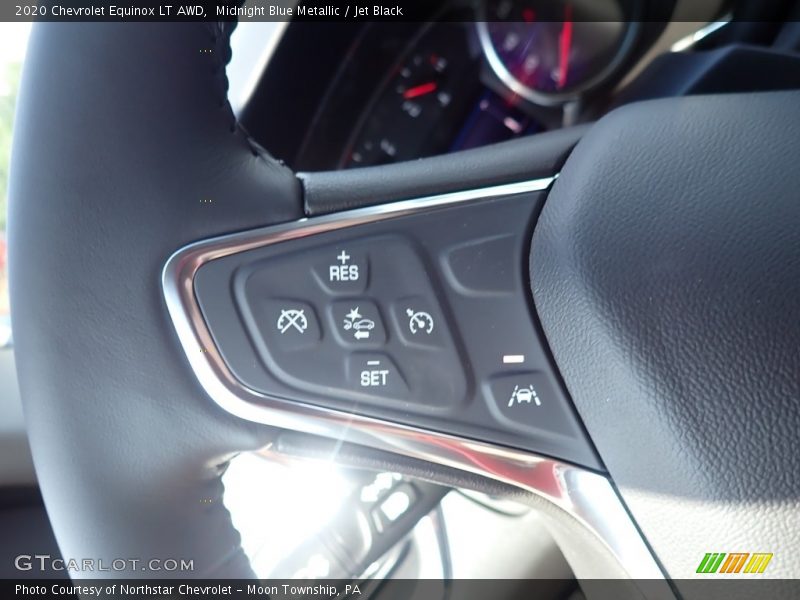 Midnight Blue Metallic / Jet Black 2020 Chevrolet Equinox LT AWD