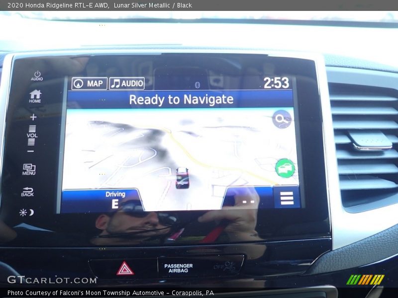 Lunar Silver Metallic / Black 2020 Honda Ridgeline RTL-E AWD