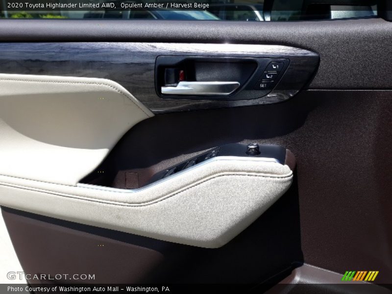 Opulent Amber / Harvest Beige 2020 Toyota Highlander Limited AWD