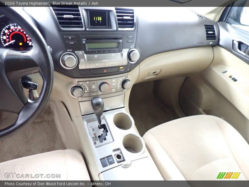Blue Streak Metallic / Ash 2009 Toyota Highlander