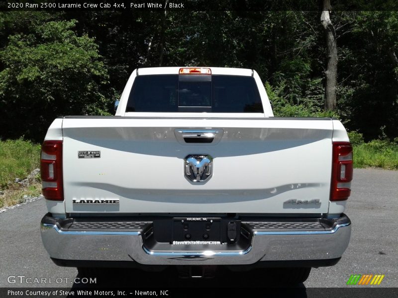 Pearl White / Black 2020 Ram 2500 Laramie Crew Cab 4x4