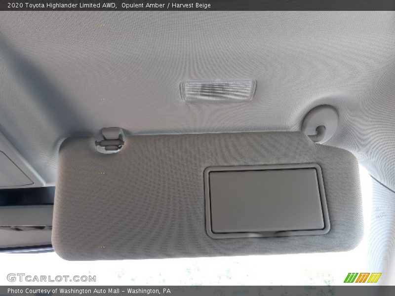 Opulent Amber / Harvest Beige 2020 Toyota Highlander Limited AWD