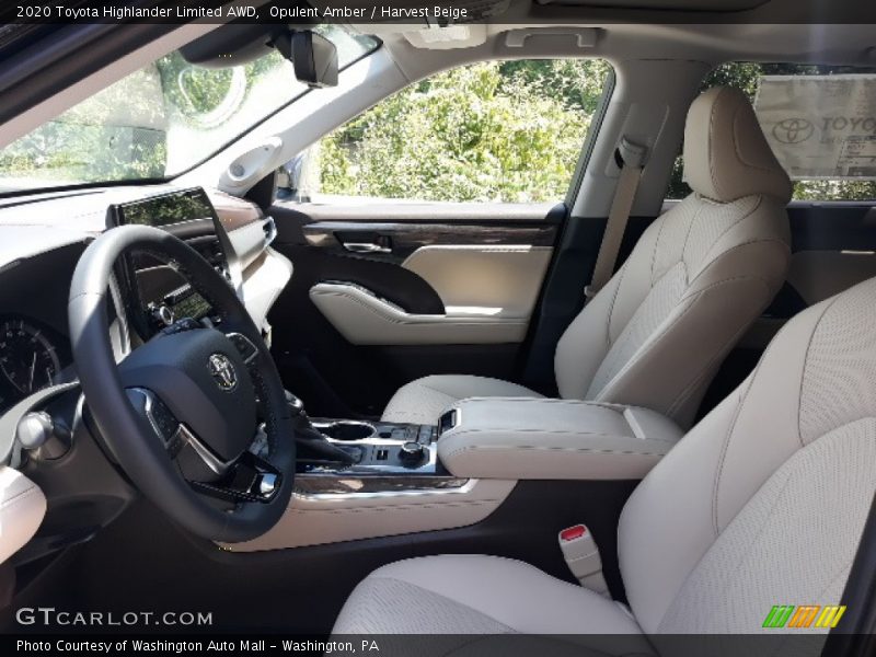 Opulent Amber / Harvest Beige 2020 Toyota Highlander Limited AWD