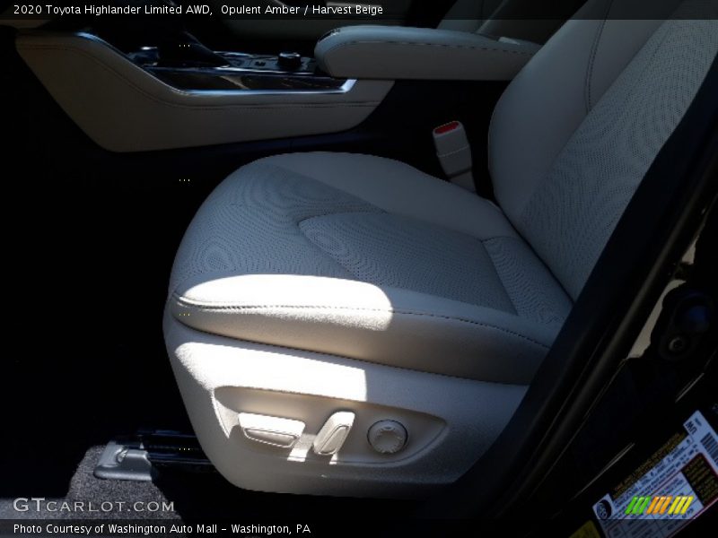 Opulent Amber / Harvest Beige 2020 Toyota Highlander Limited AWD