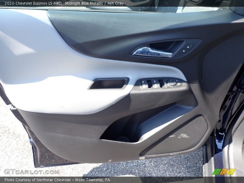 Midnight Blue Metallic / Ash Gray 2020 Chevrolet Equinox LS AWD