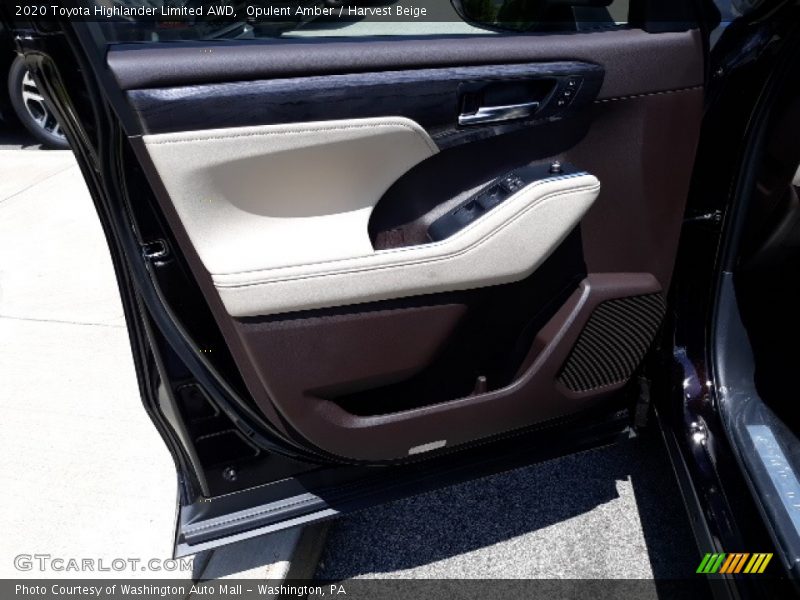 Opulent Amber / Harvest Beige 2020 Toyota Highlander Limited AWD