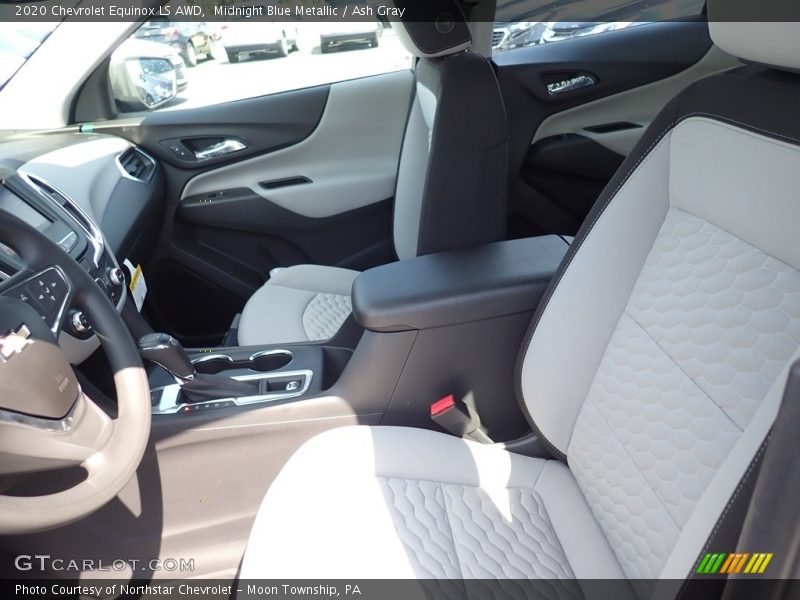 Midnight Blue Metallic / Ash Gray 2020 Chevrolet Equinox LS AWD
