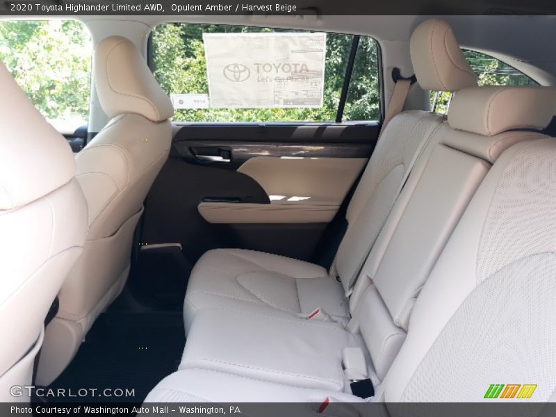 Opulent Amber / Harvest Beige 2020 Toyota Highlander Limited AWD