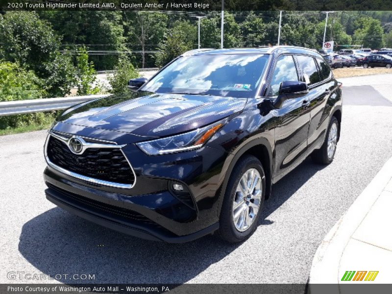 Opulent Amber / Harvest Beige 2020 Toyota Highlander Limited AWD