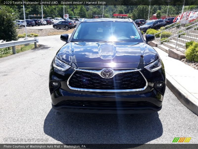 Opulent Amber / Harvest Beige 2020 Toyota Highlander Limited AWD
