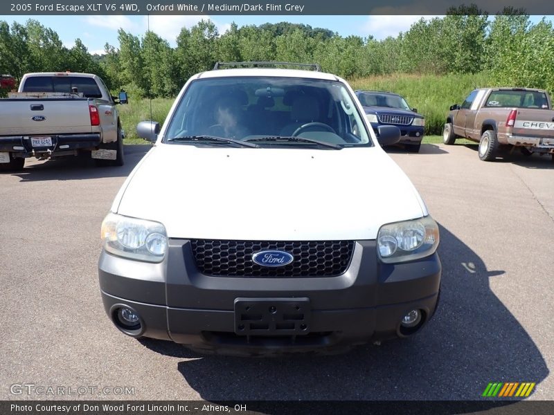 Oxford White / Medium/Dark Flint Grey 2005 Ford Escape XLT V6 4WD