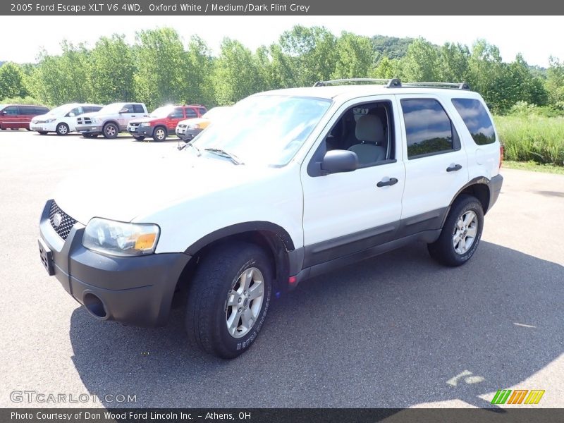 Oxford White / Medium/Dark Flint Grey 2005 Ford Escape XLT V6 4WD