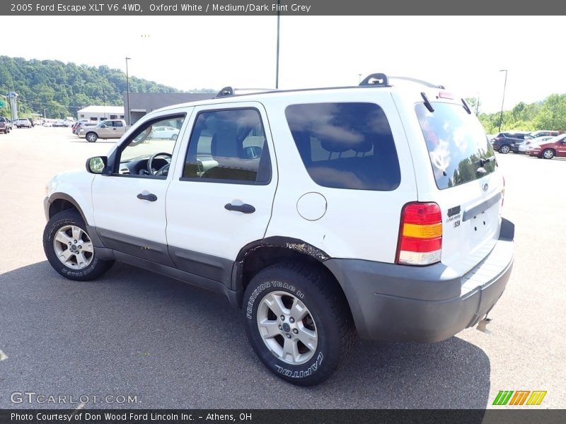 Oxford White / Medium/Dark Flint Grey 2005 Ford Escape XLT V6 4WD