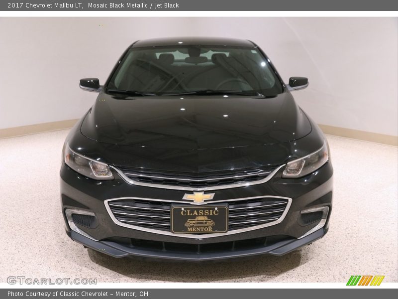 Mosaic Black Metallic / Jet Black 2017 Chevrolet Malibu LT
