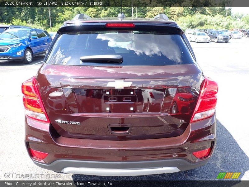 Black Cherry / Jet Black 2020 Chevrolet Trax LT AWD