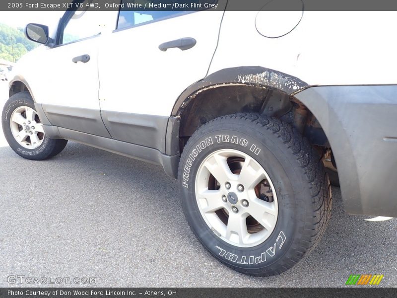 Oxford White / Medium/Dark Flint Grey 2005 Ford Escape XLT V6 4WD