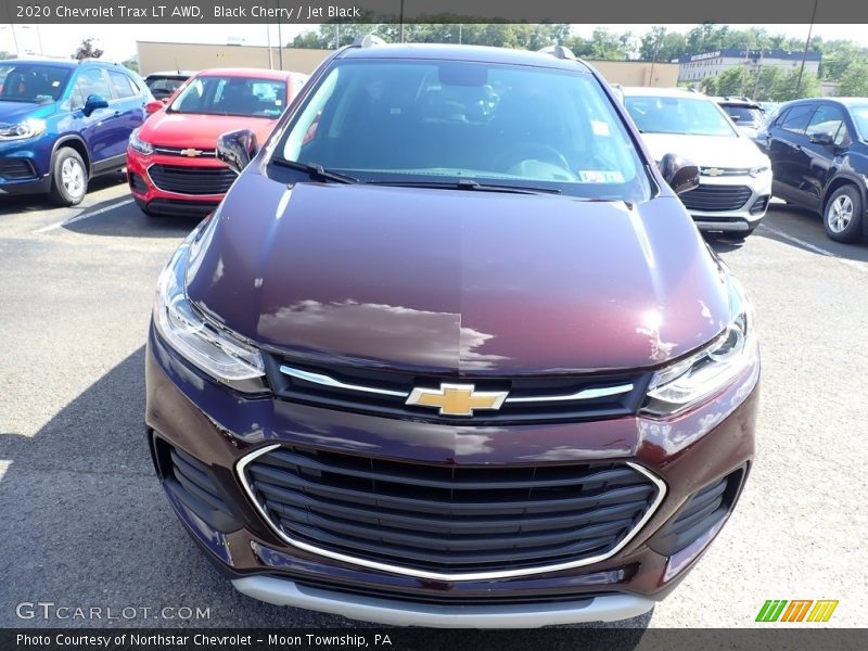 Black Cherry / Jet Black 2020 Chevrolet Trax LT AWD