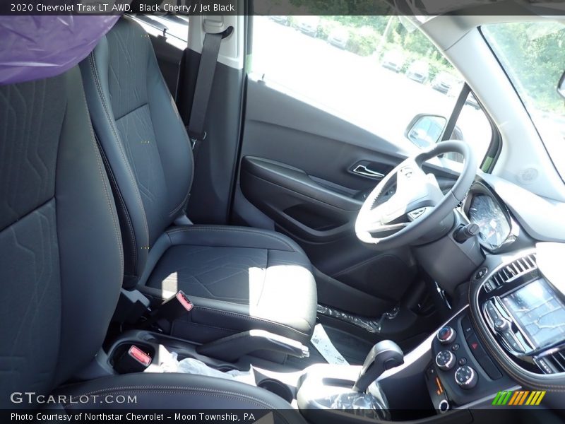 Black Cherry / Jet Black 2020 Chevrolet Trax LT AWD