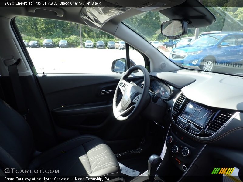 Black Cherry / Jet Black 2020 Chevrolet Trax LT AWD