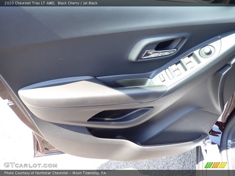 Black Cherry / Jet Black 2020 Chevrolet Trax LT AWD