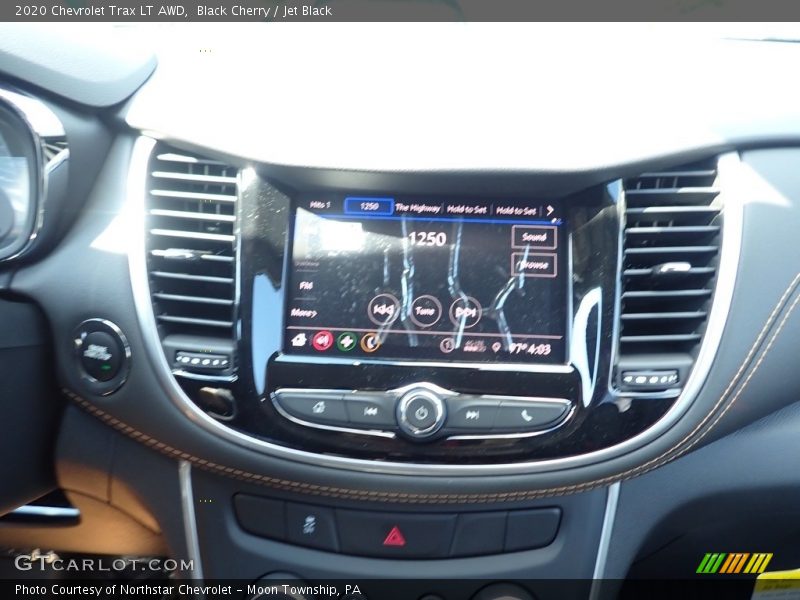 Black Cherry / Jet Black 2020 Chevrolet Trax LT AWD